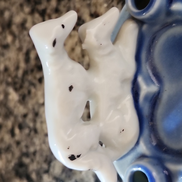 Vintage Porcelain Dog Ashtray Made In Japan - Picture 4 of 9